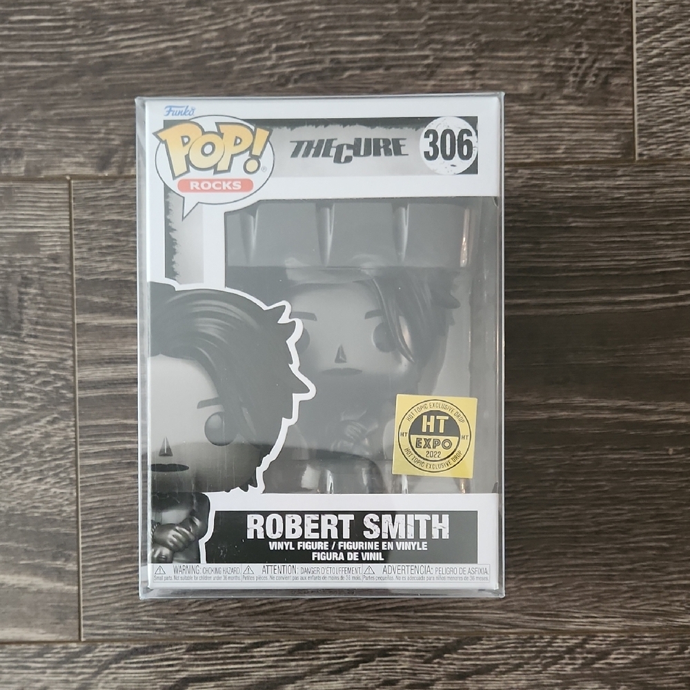 Funko Pop! Rocks The Cure #306 ROBERT SMITH Hot TOPIC 2022 EXCLUSIVE